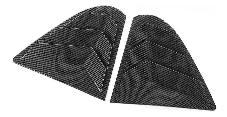 Windows Louvers Carbono Ventana Persiana Para Lancer 08-16