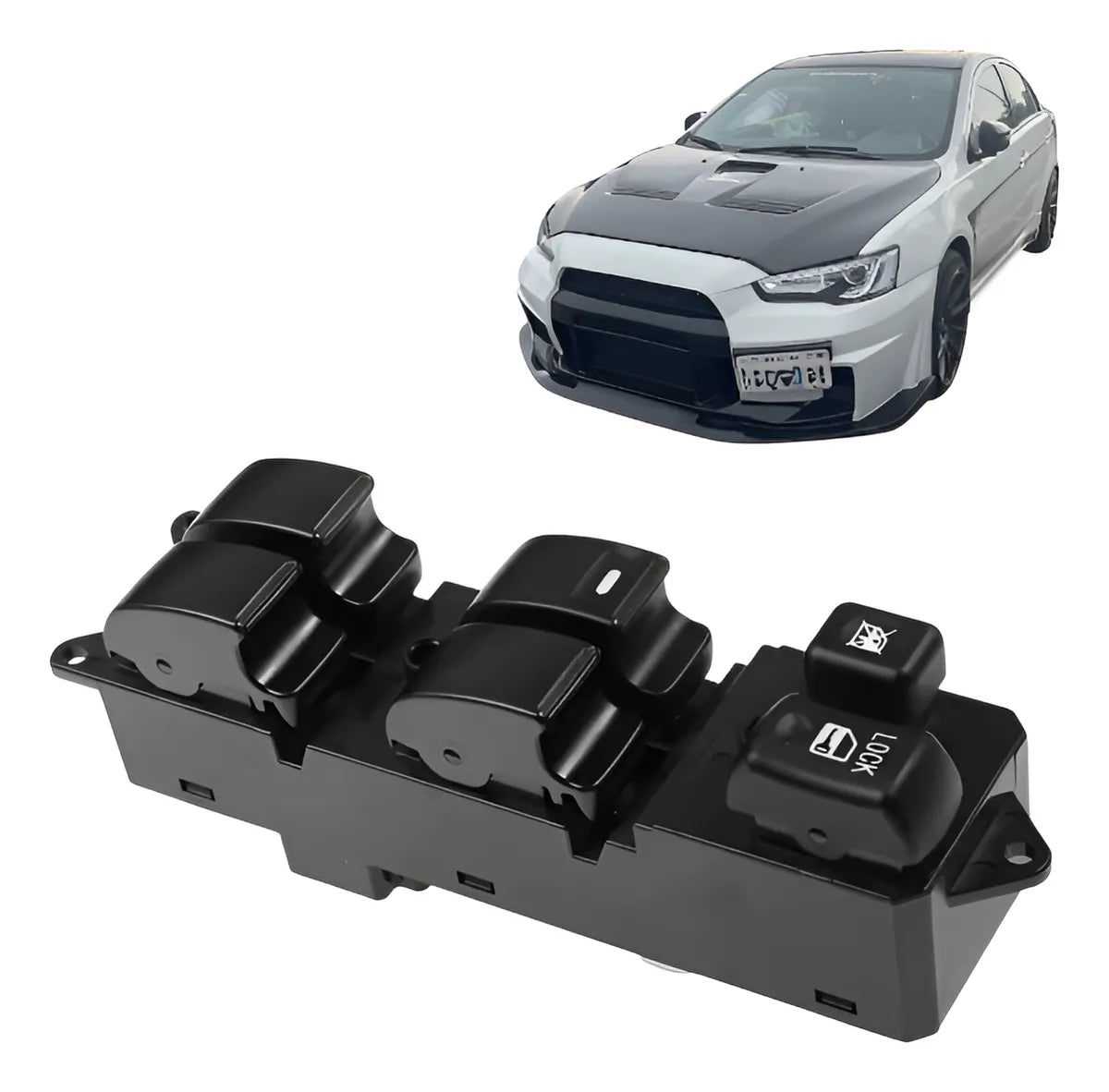 Switch Botonera Maestro Elevadores Lancer Mitsubishi 08-16