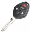 Carcasa Llave Para Lancer Mitsubishi + Funda Silicona Regalo
