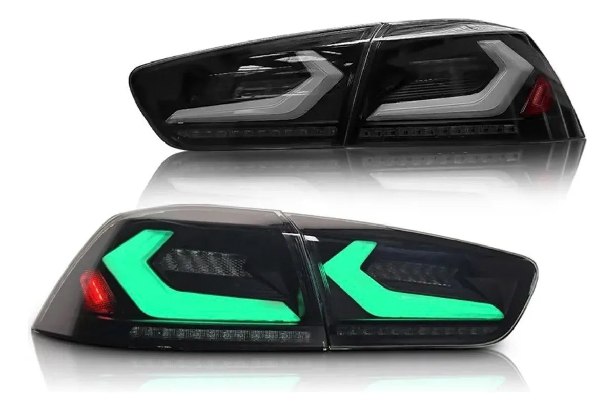 Calaveras Led Rgb Para Lancer Mitsubishi 2008-2016